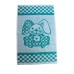Terry towel Rabbit 400gsm 30x50cm white/emerald